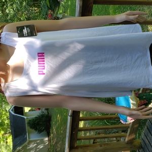 Womans puma moisture wick tank top.